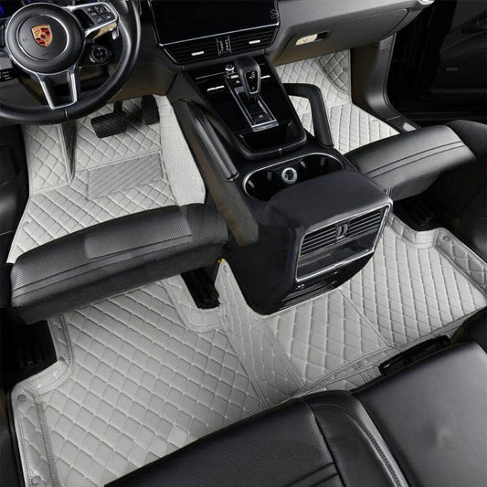Gray Luxury Car Mats set
